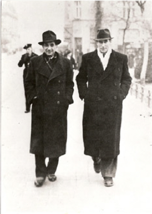 Цанко Лавренов и Златю Бояджиев, София, 1942 