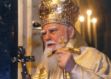 Н.св. Патриарх Максим, май 2002 година.
