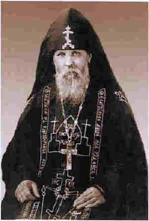 Св. Серафим Вирицки във великосхимнически одежди