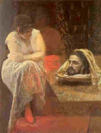Иродиада. Картина от 1886 г. от руския художник Иван Крамской (1837-1887)