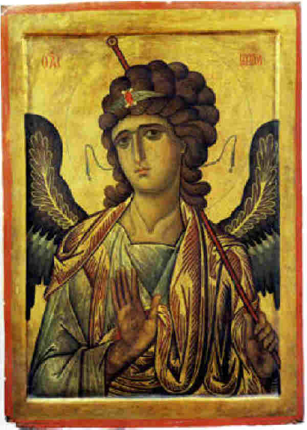 Архангел Гавриил, икона от 13 в., манастира "Св. Катерина" в Синай