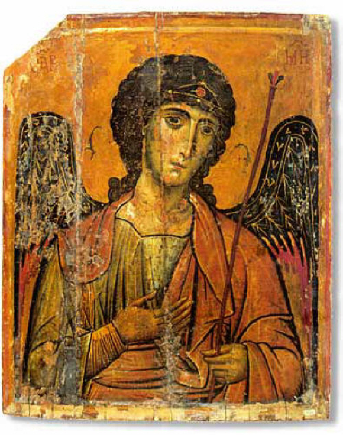 Архангел Михаил. Икона от манастира "Св. Екатерина" в Синай. 