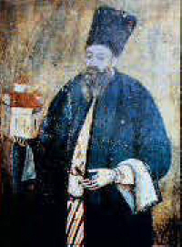 Ктиторски портрет на Хаджи Вълчо в Зографския манастир