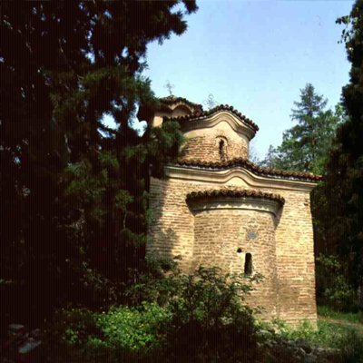 The Boyana Church, a general view from the northeast 