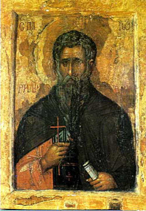St. John of Rila, icon Rila monastery, Bulgaria