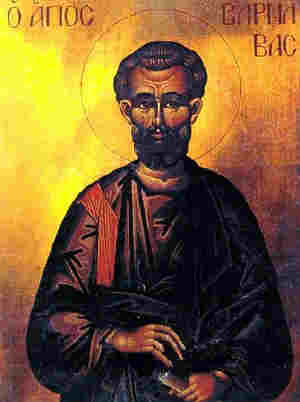 Икона на Св. апостол от седемдесетте Варнава