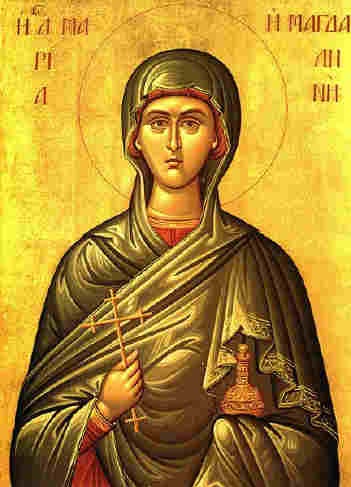 Св. мироносица и равноапостолна Мария Магдалина. Гръцка икона от XX век, Orthodox Church in America.