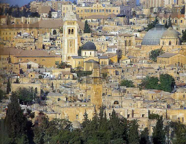 Изглед от Йерусалим