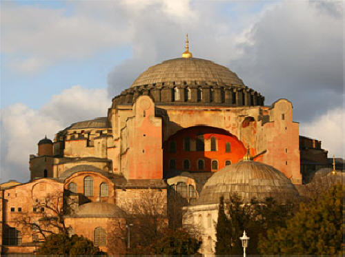 Катедралата "Св. София" в Истанбул. Agia Sophia. Фотография: troparia.com