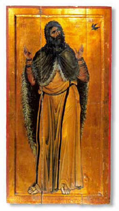 Св. пророк Илия. Икона от нач. XIII в. от манастира "Св. Екатерина" в Синай