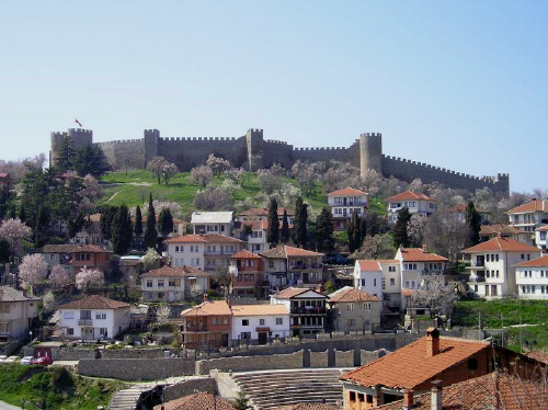 Самуиловата крепост в град Охрид